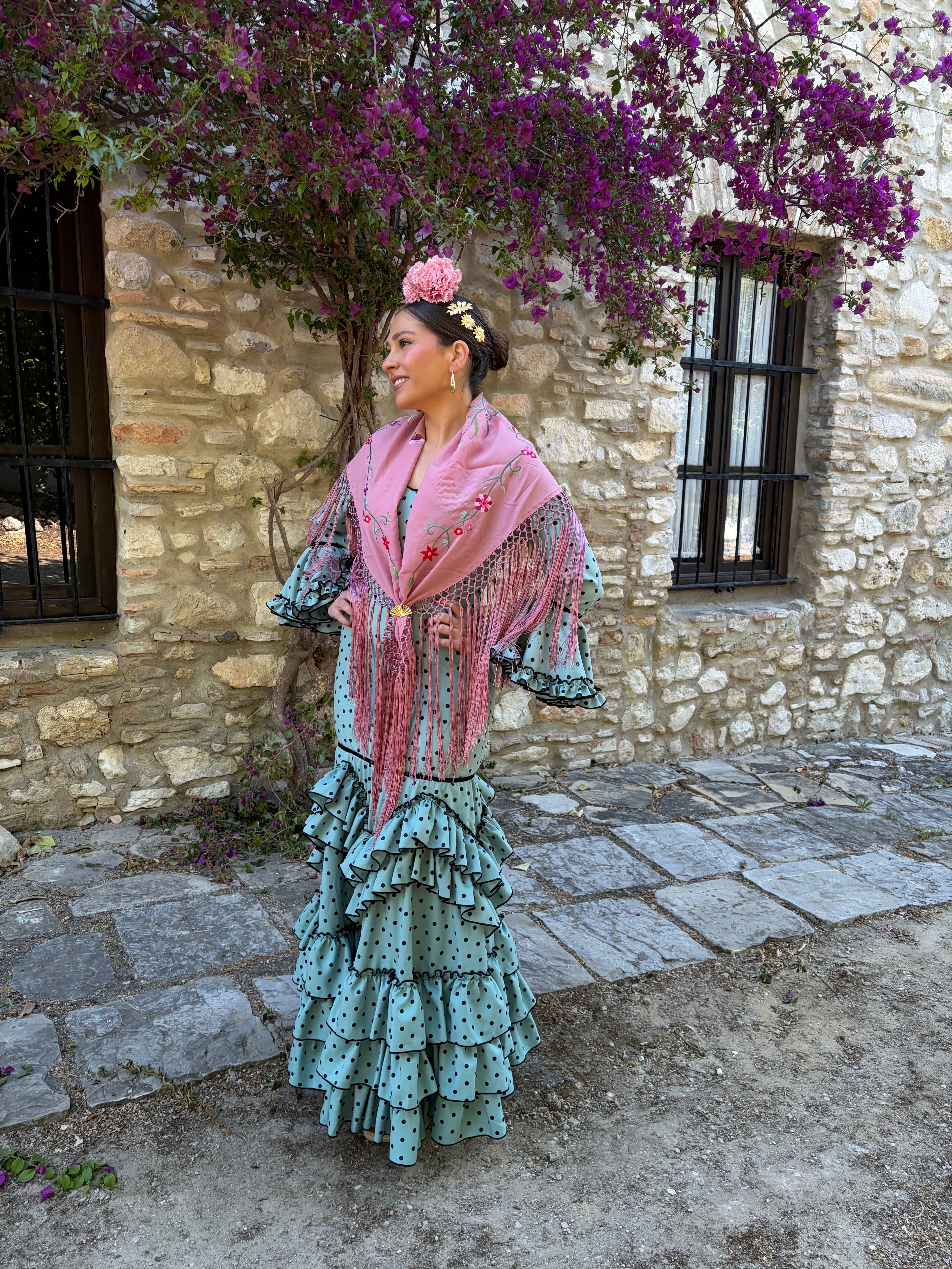 MANTÓN ROSA