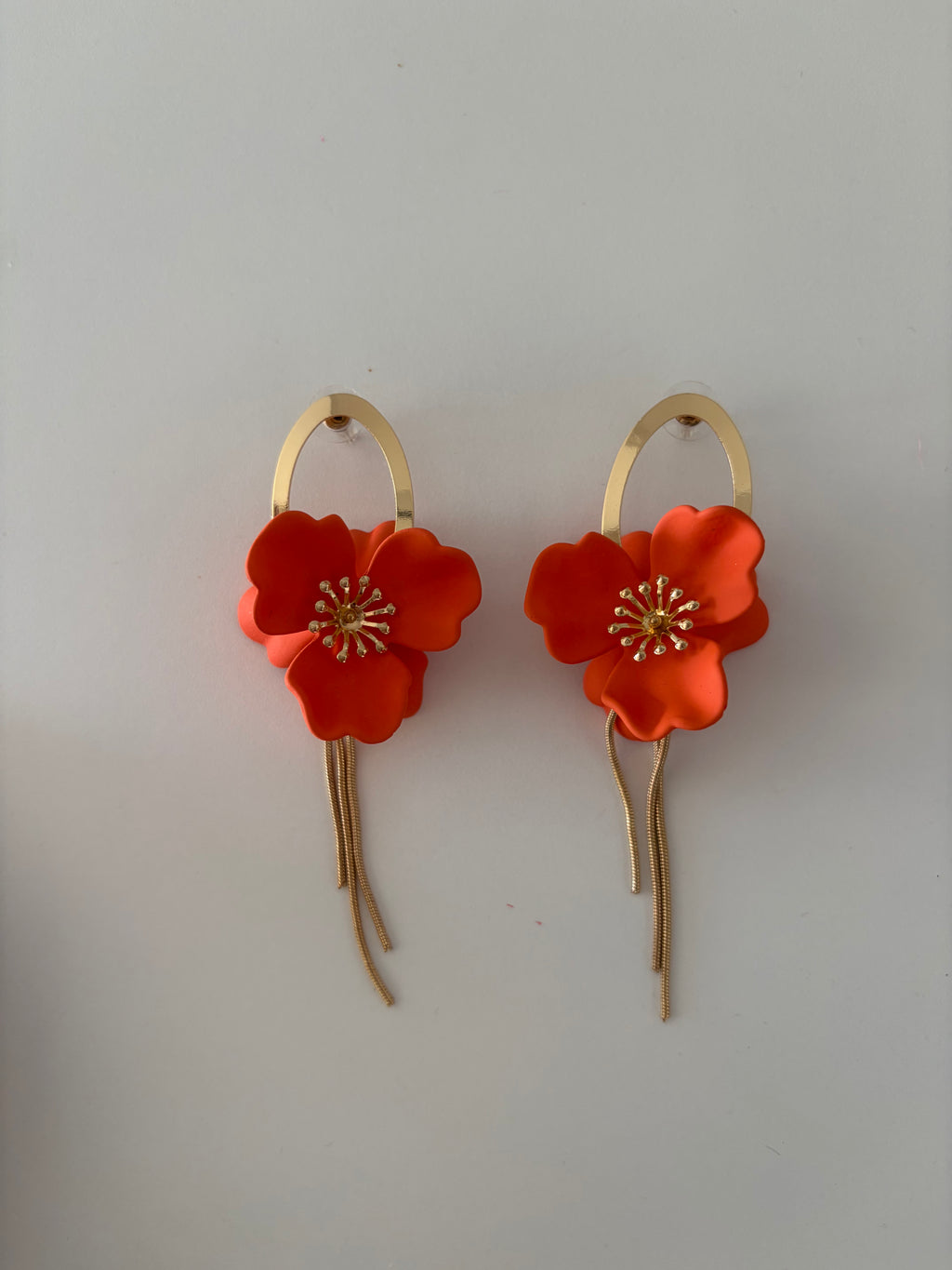 Pendientes naranjas