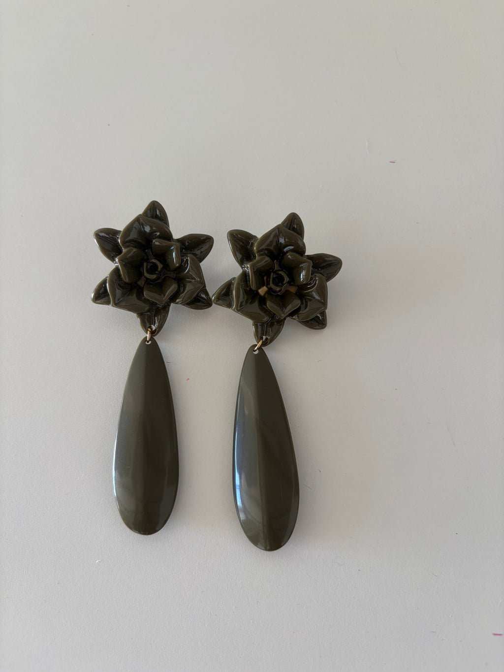 PENDIENTES TRIANA VERDES