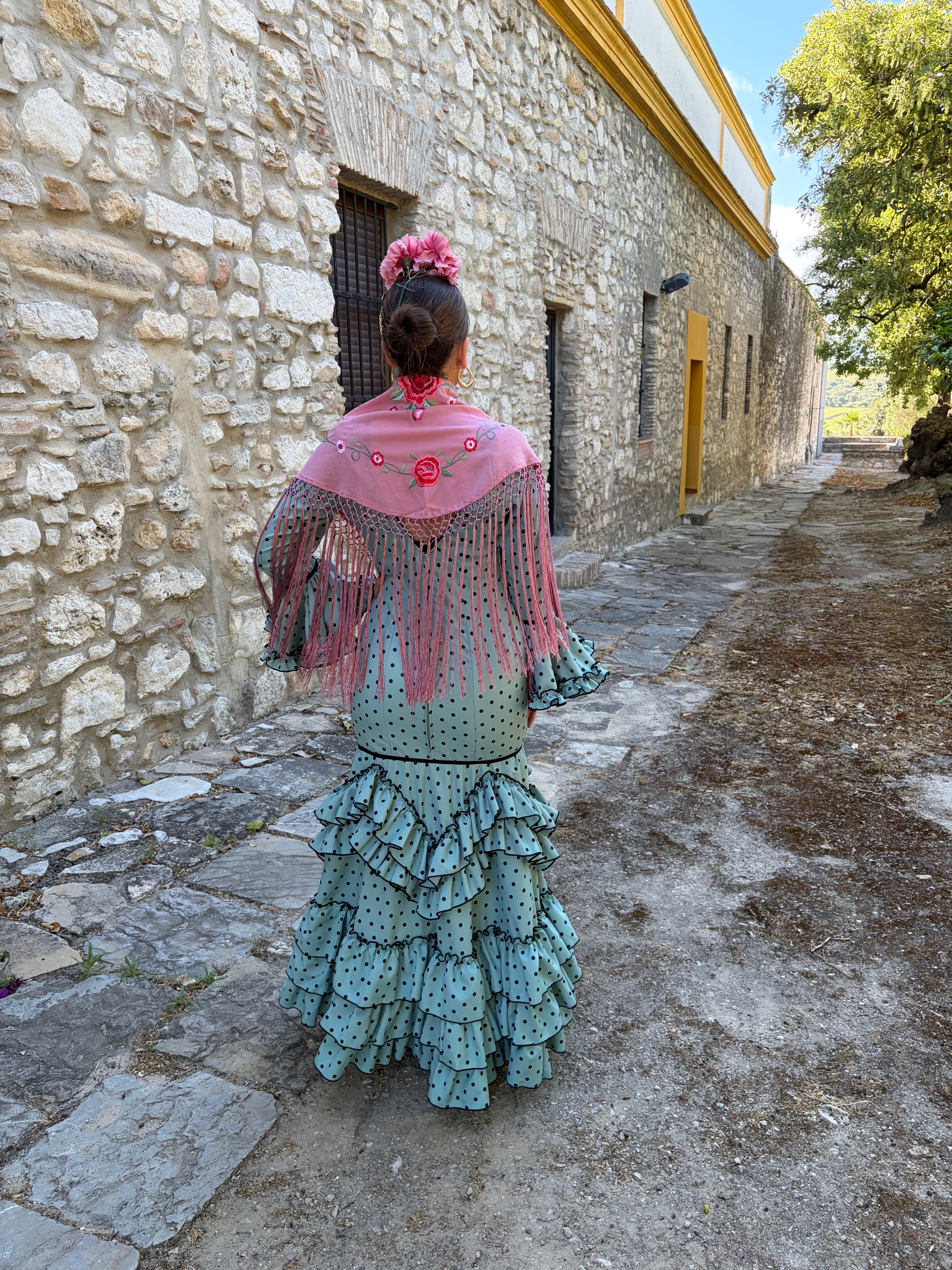 MANTÓN ROSA