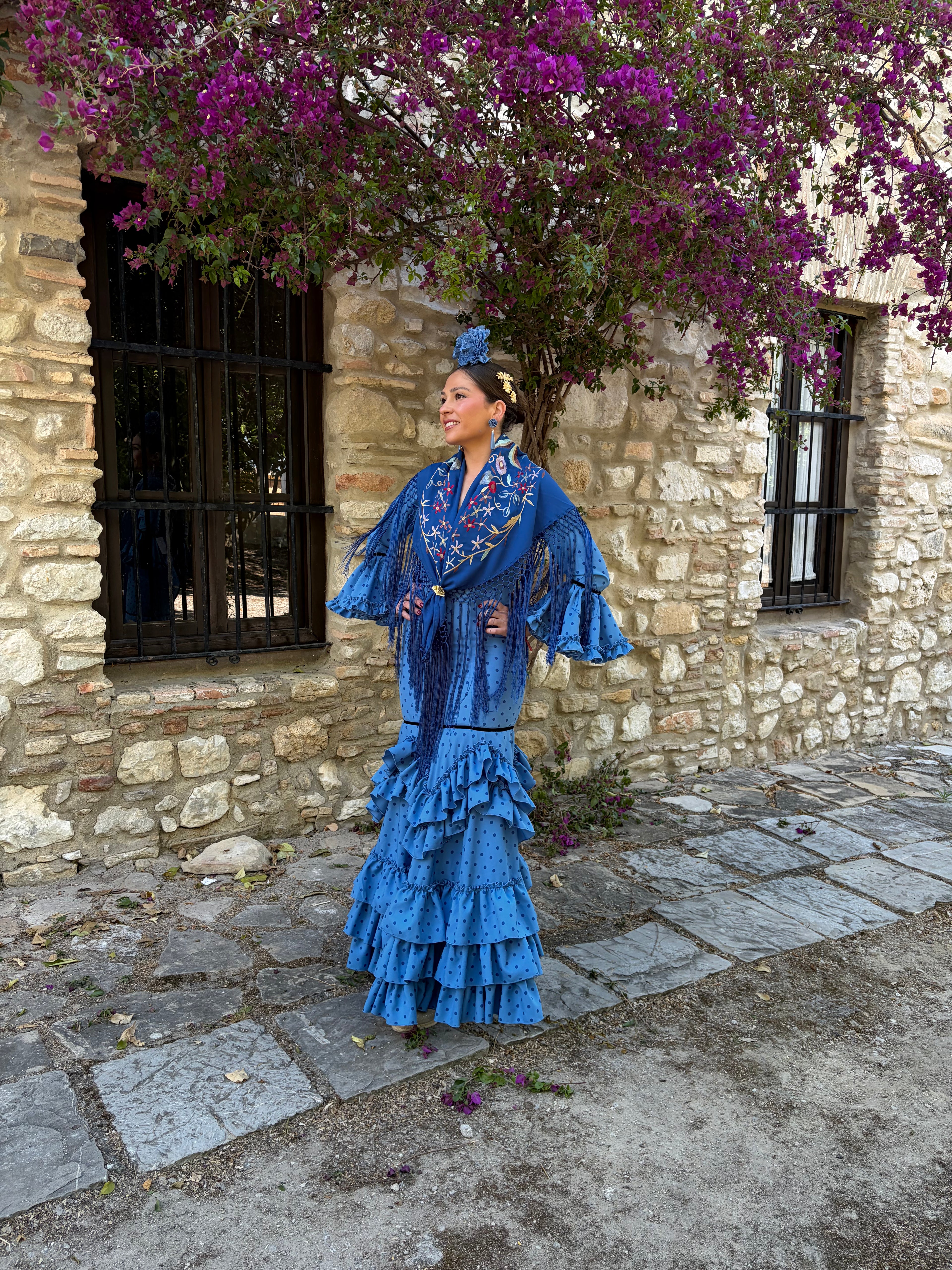 TRAJE DE FLAMENCA PASTORA